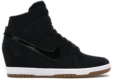 nike dunk sky hi black gum|dunk sky hi black gum.